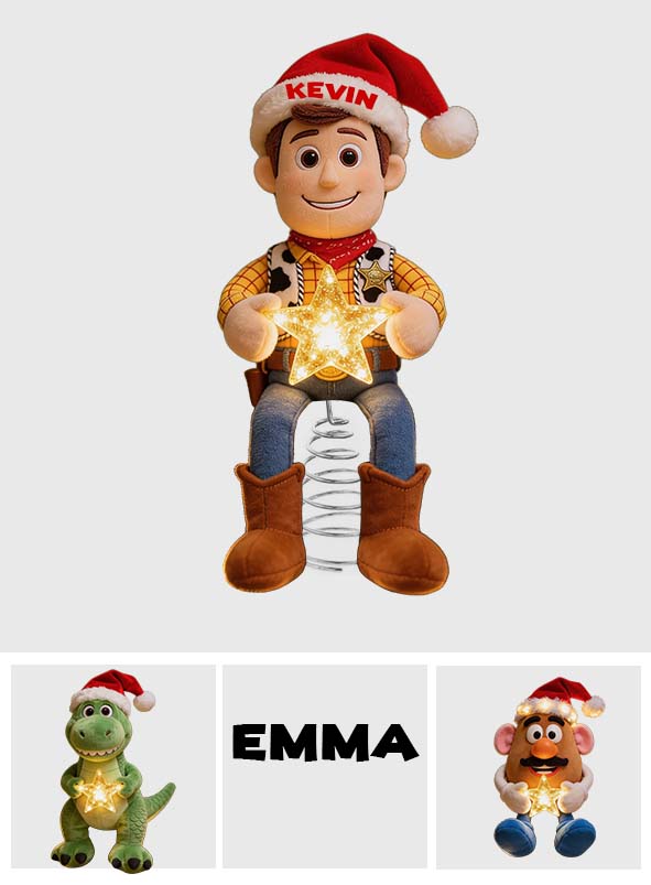 Christmas Story - Personalized Movie For Kids LED Light Tree Topper