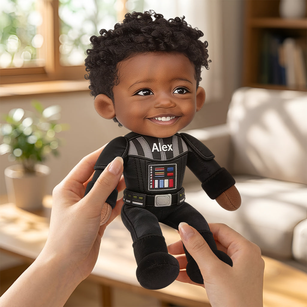 Black Hero - Personalized The Force Posable Plush Doll