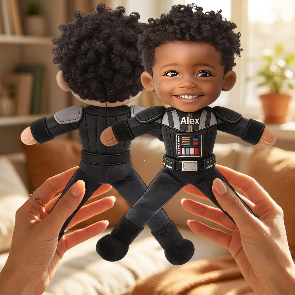 Black Hero - Personalized The Force Posable Plush Doll