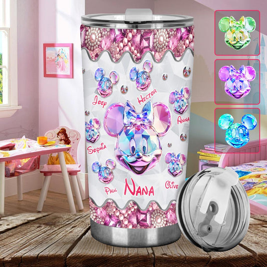 Crystal Mouse Ears - Personalized Mouse Tumbler