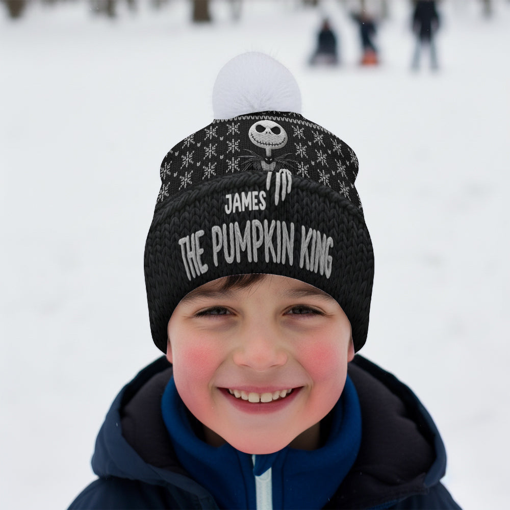 From Our First Kiss Till Our Last Breath - Personalized Nightmare Beanie Hat