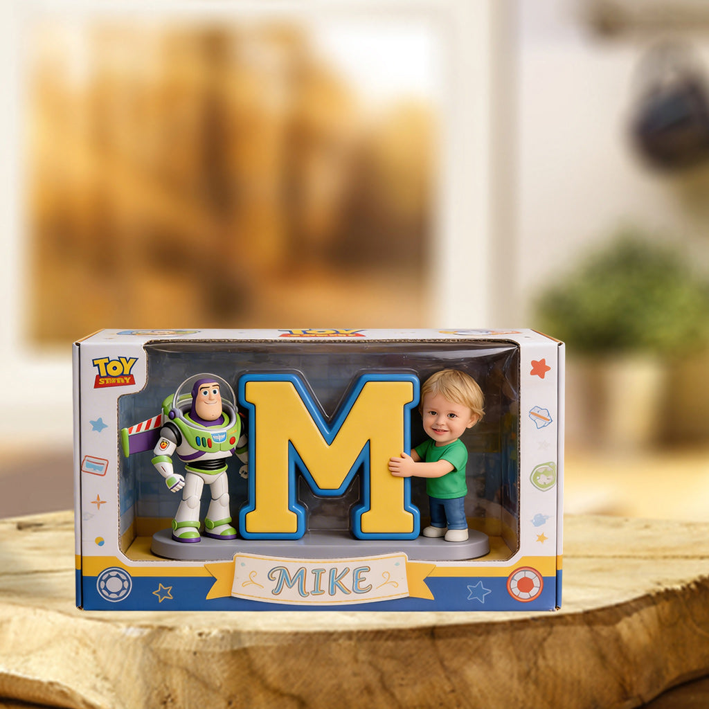 Custom Character, Alphabet Letter - Personalized Movie For Kids Custom Shaped Acrylic Plaque