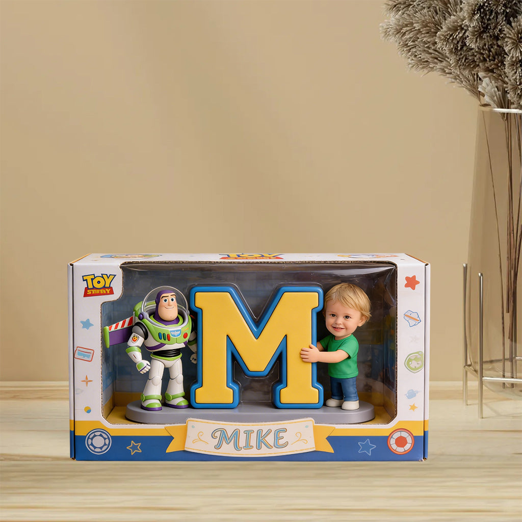 Custom Character, Alphabet Letter - Personalized Movie For Kids Custom Shaped Acrylic Plaque