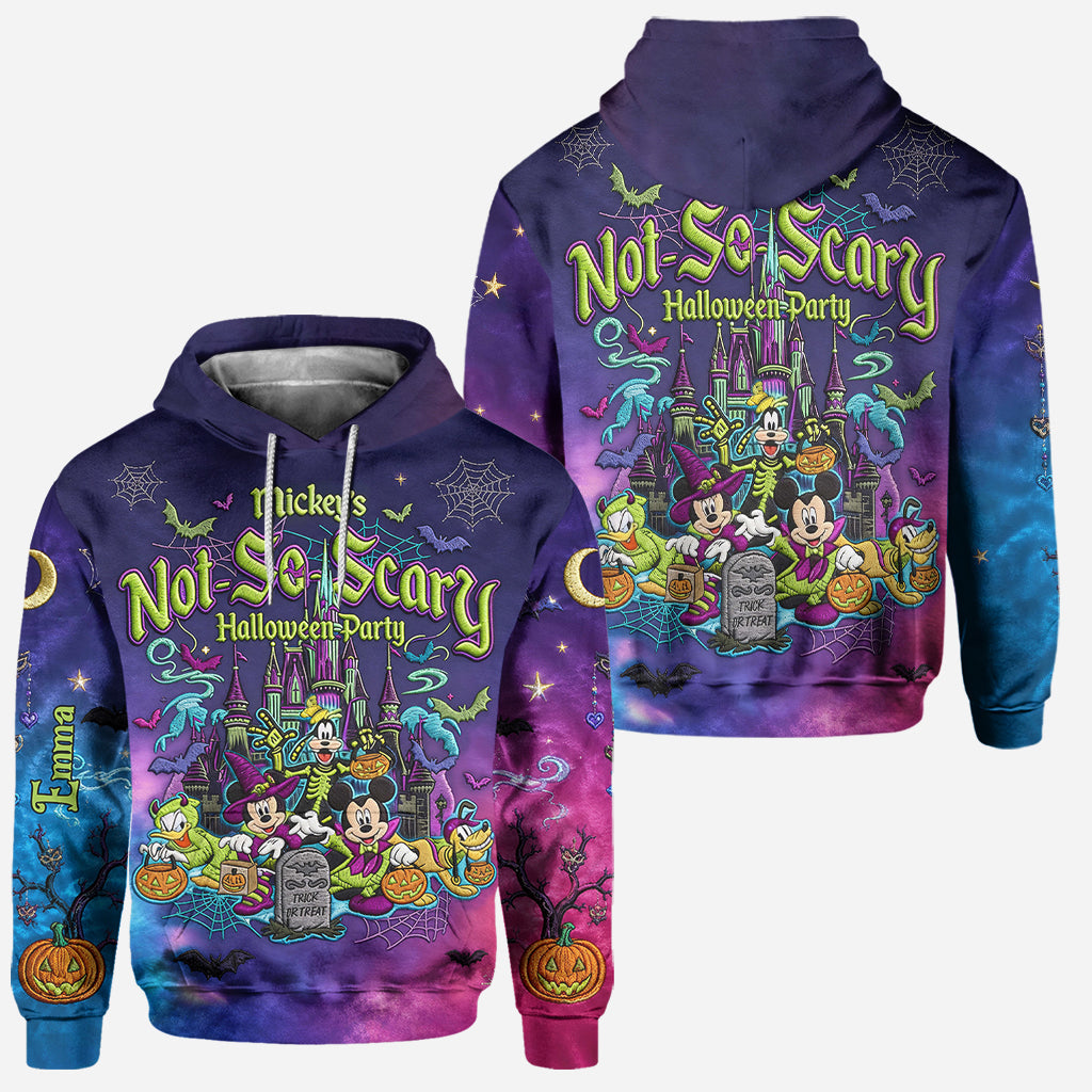 Not So Scary Haloween - Personalized Mouse Hoodie and Leggings