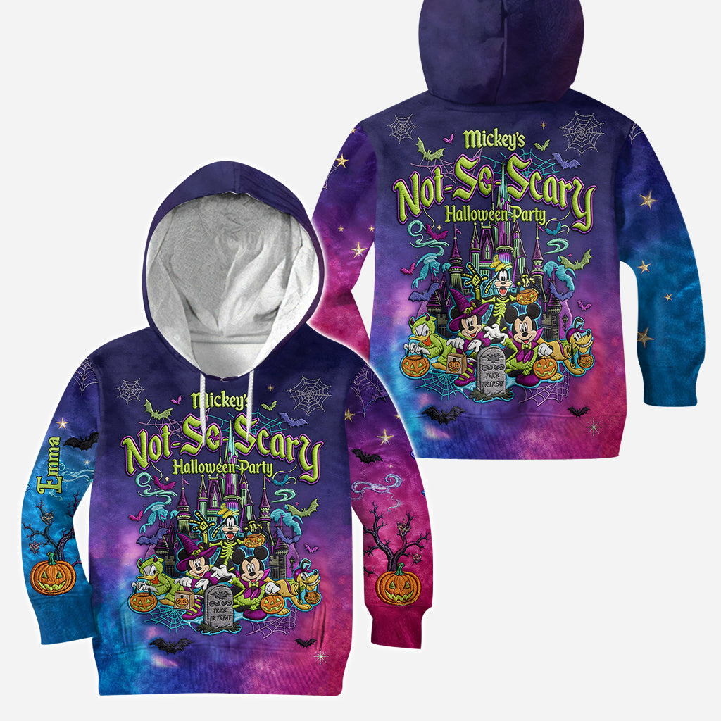 Not So Scary Haloween - Personalized Mouse Hoodie and Leggings