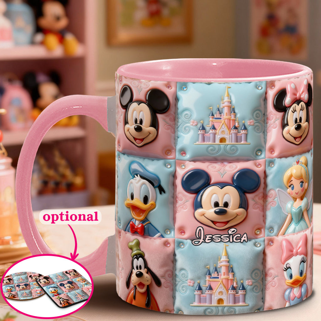 Magic Friends - Personalized Mouse Accent Mug & Coaster