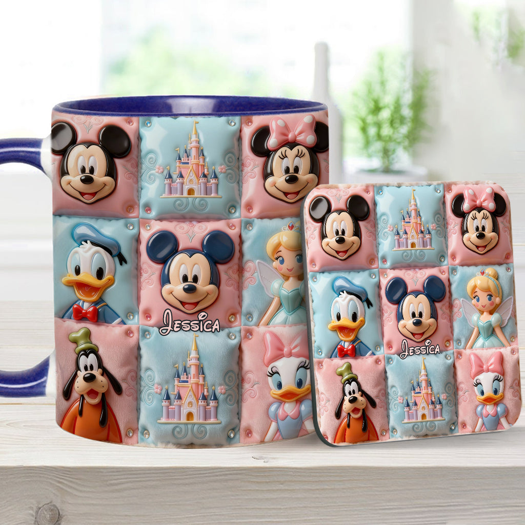 Magic Friends - Personalized Mouse Accent Mug & Coaster