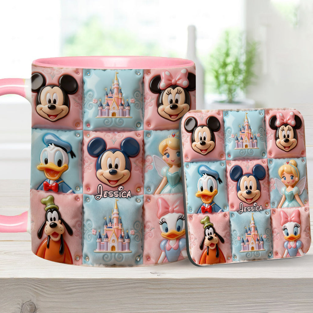 Magic Friends - Personalized Mouse Accent Mug & Coaster