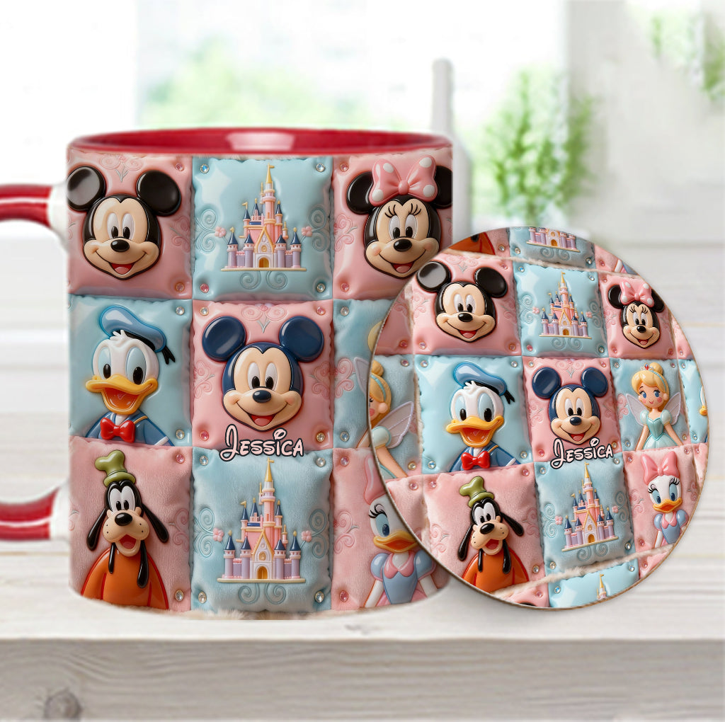 Magic Friends - Personalized Mouse Accent Mug & Coaster