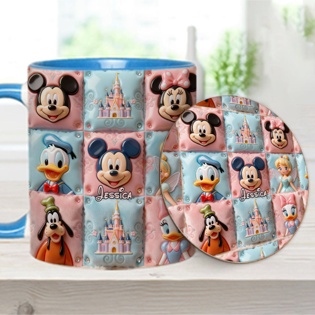Magic Friends - Personalized Mouse Accent Mug & Coaster