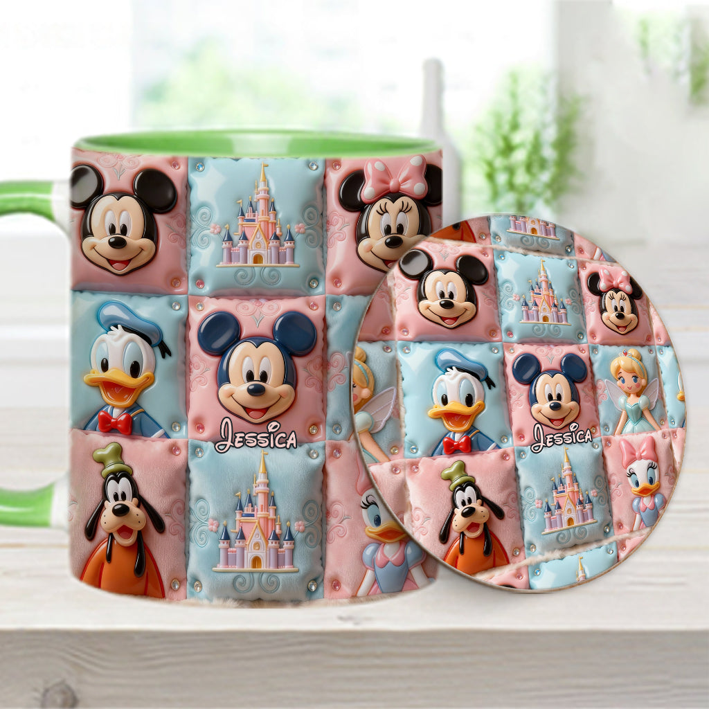 Magic Friends - Personalized Mouse Accent Mug & Coaster