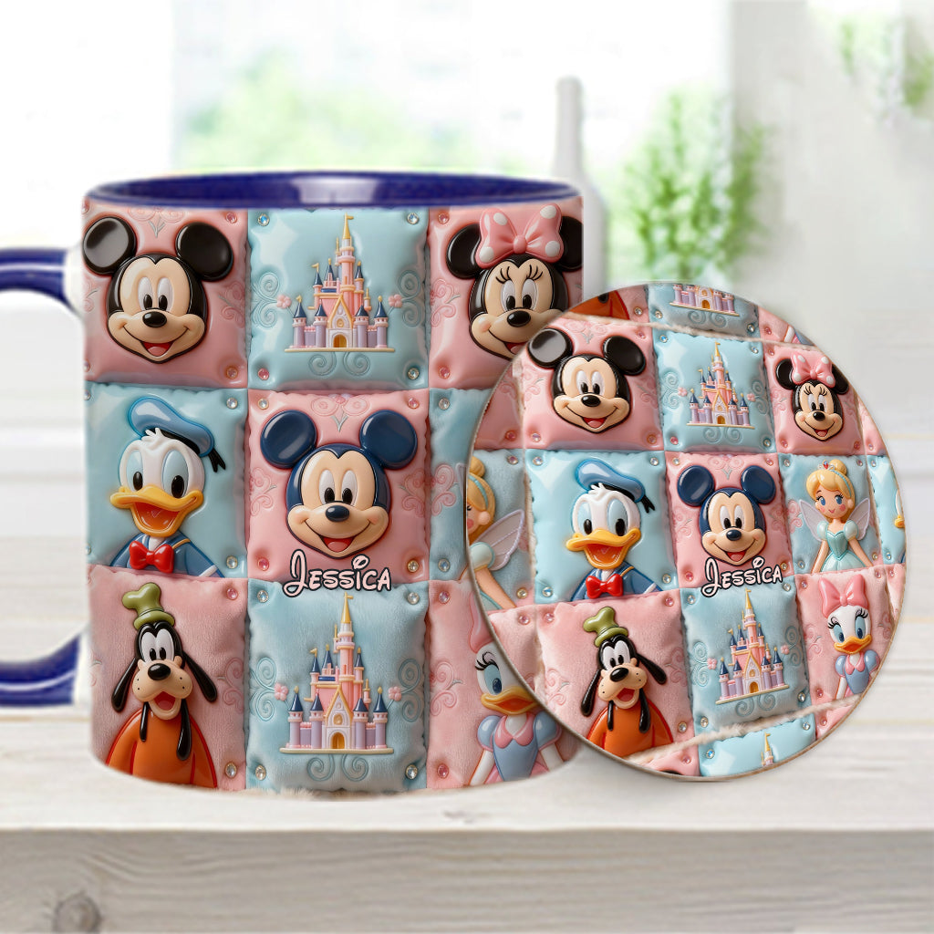 Magic Friends - Personalized Mouse Accent Mug & Coaster