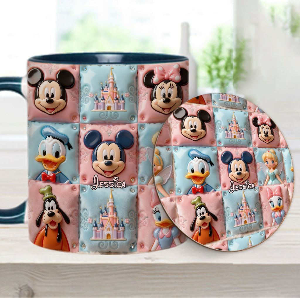 Magic Friends - Personalized Mouse Accent Mug & Coaster