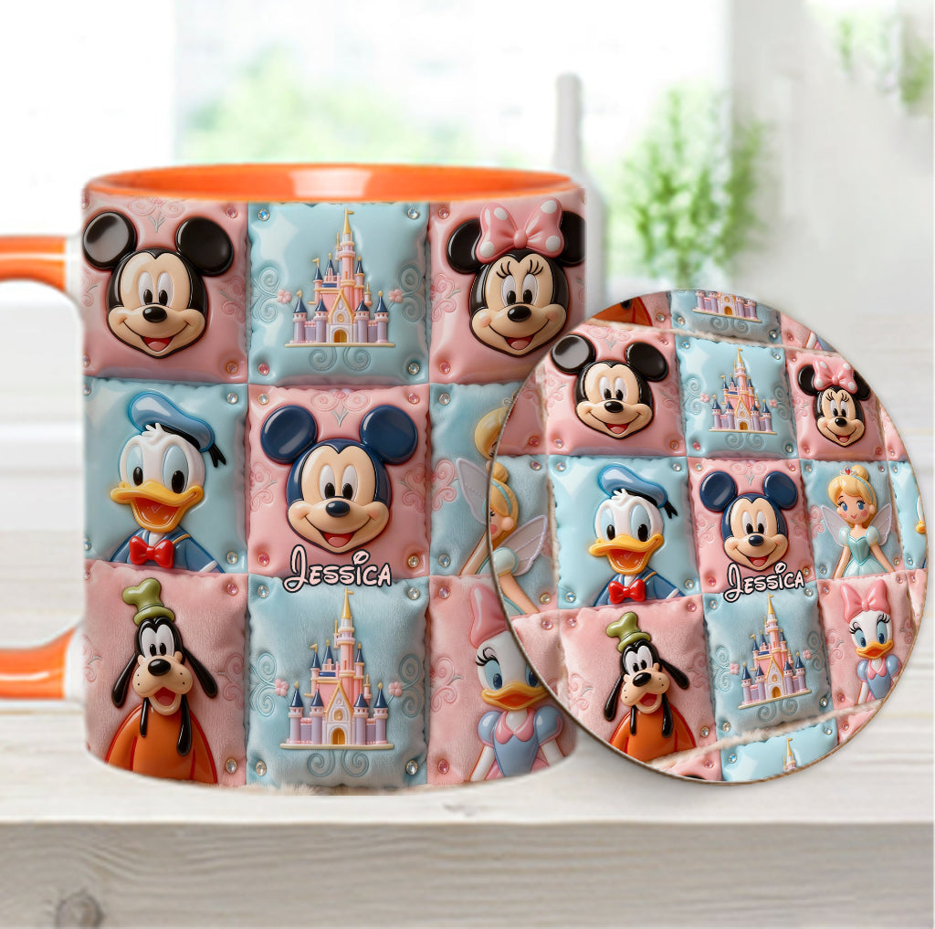 Magic Friends - Personalized Mouse Accent Mug & Coaster