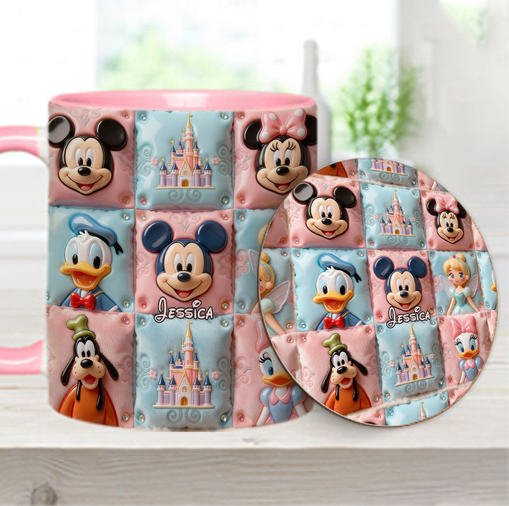 Magic Friends - Personalized Mouse Accent Mug & Coaster