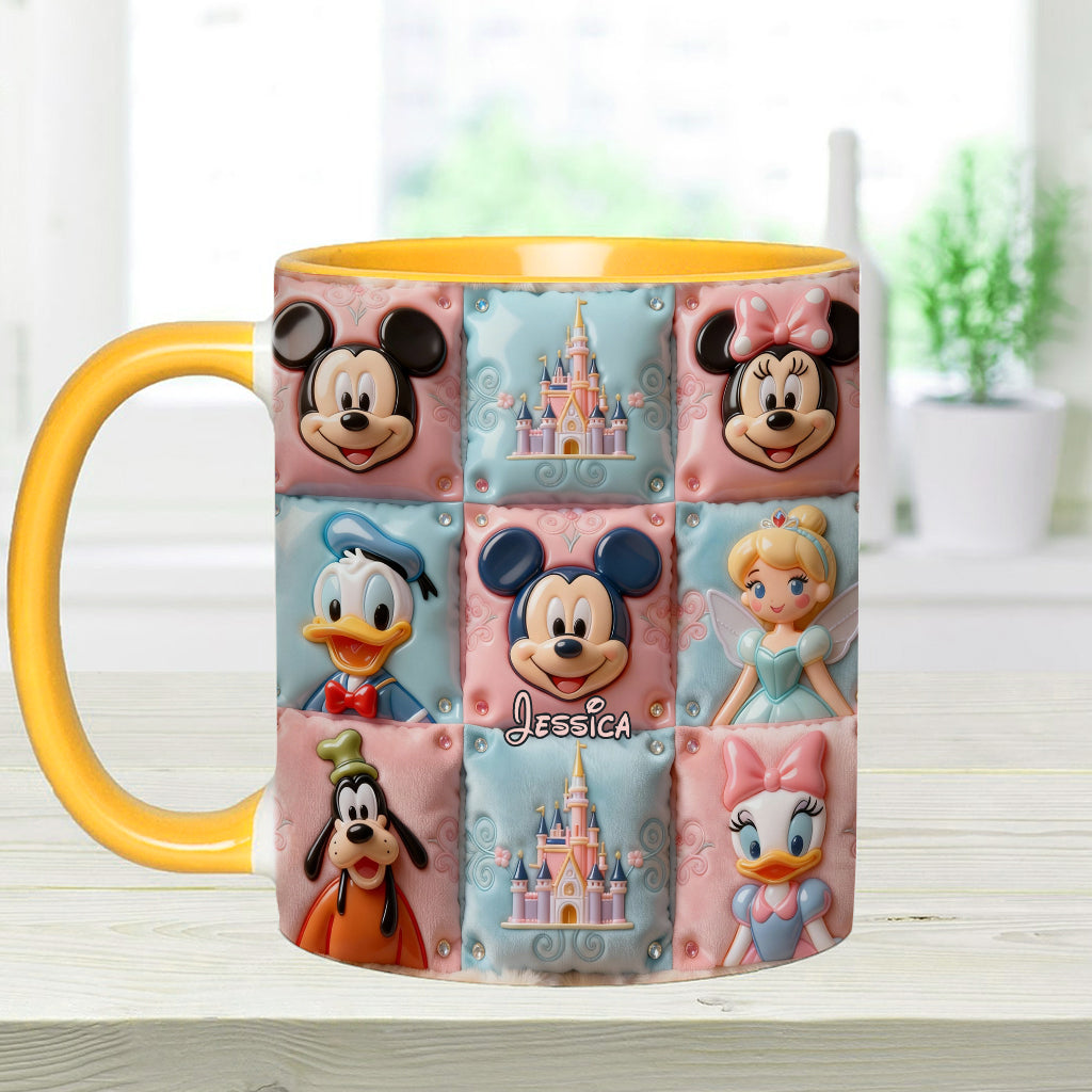Magic Friends - Personalized Mouse Accent Mug & Coaster