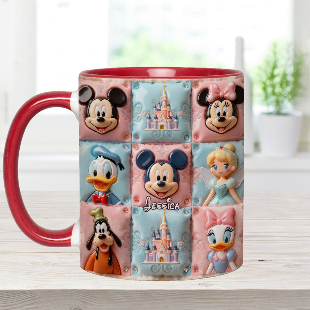 Magic Friends - Personalized Mouse Accent Mug & Coaster