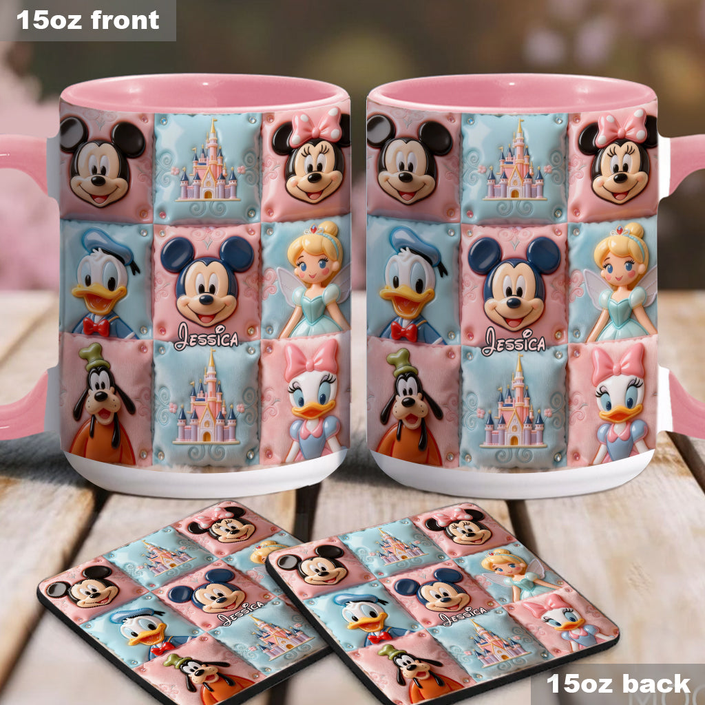 Magic Friends - Personalized Mouse Accent Mug & Coaster