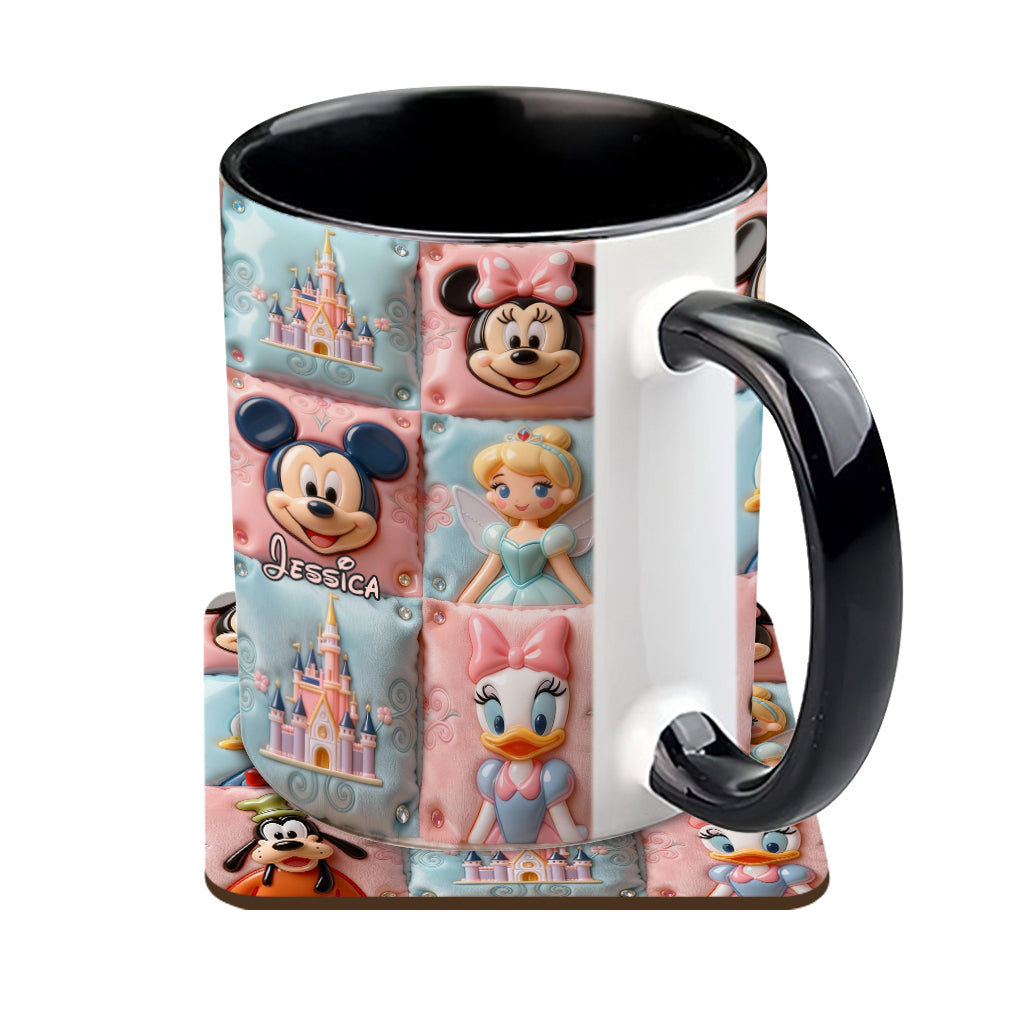 Magic Friends - Personalized Mouse Accent Mug & Coaster
