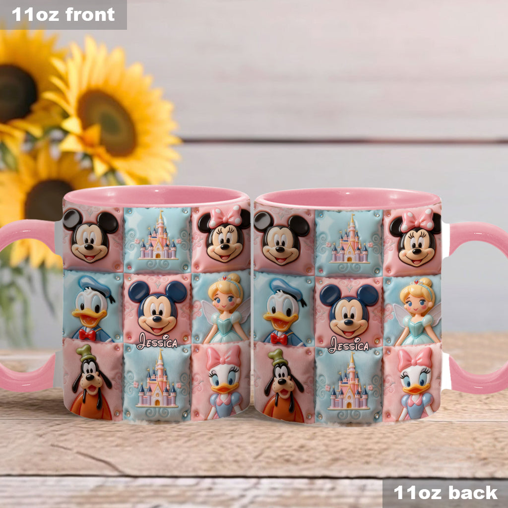Magic Friends - Personalized Mouse Accent Mug & Coaster