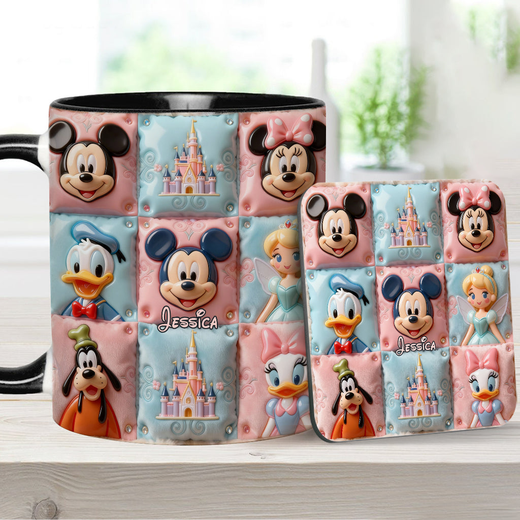 Magic Friends - Personalized Mouse Accent Mug & Coaster