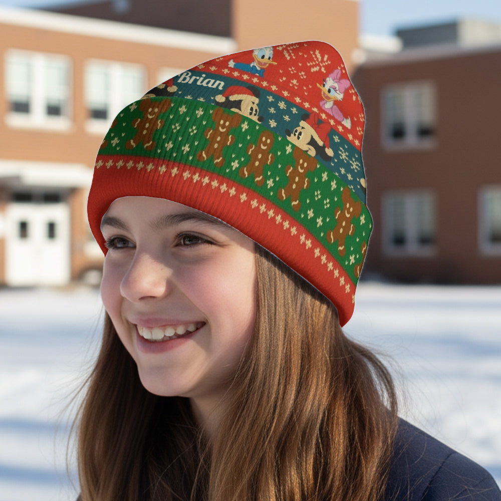 Cartoon Magical Mouse Characters - Personalized Mouse Beanie Hat