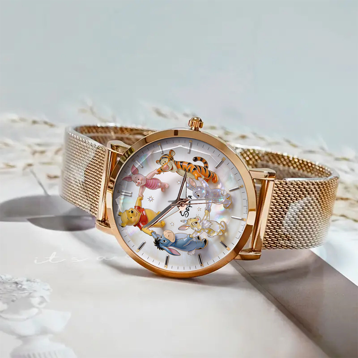 Friends - Personalized Yellow Bear Women Hand Watch