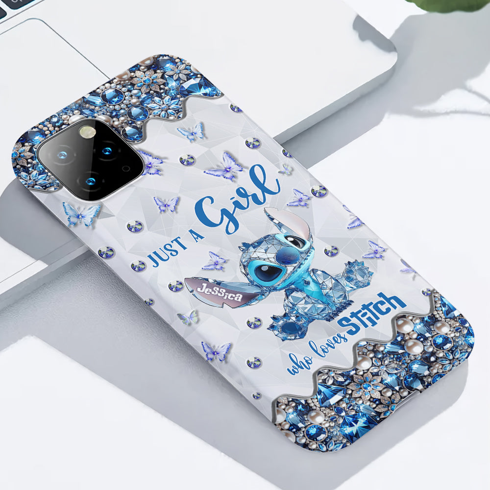 Lovely Blue Ohana - Personalized Ohana Full Print Phone Case