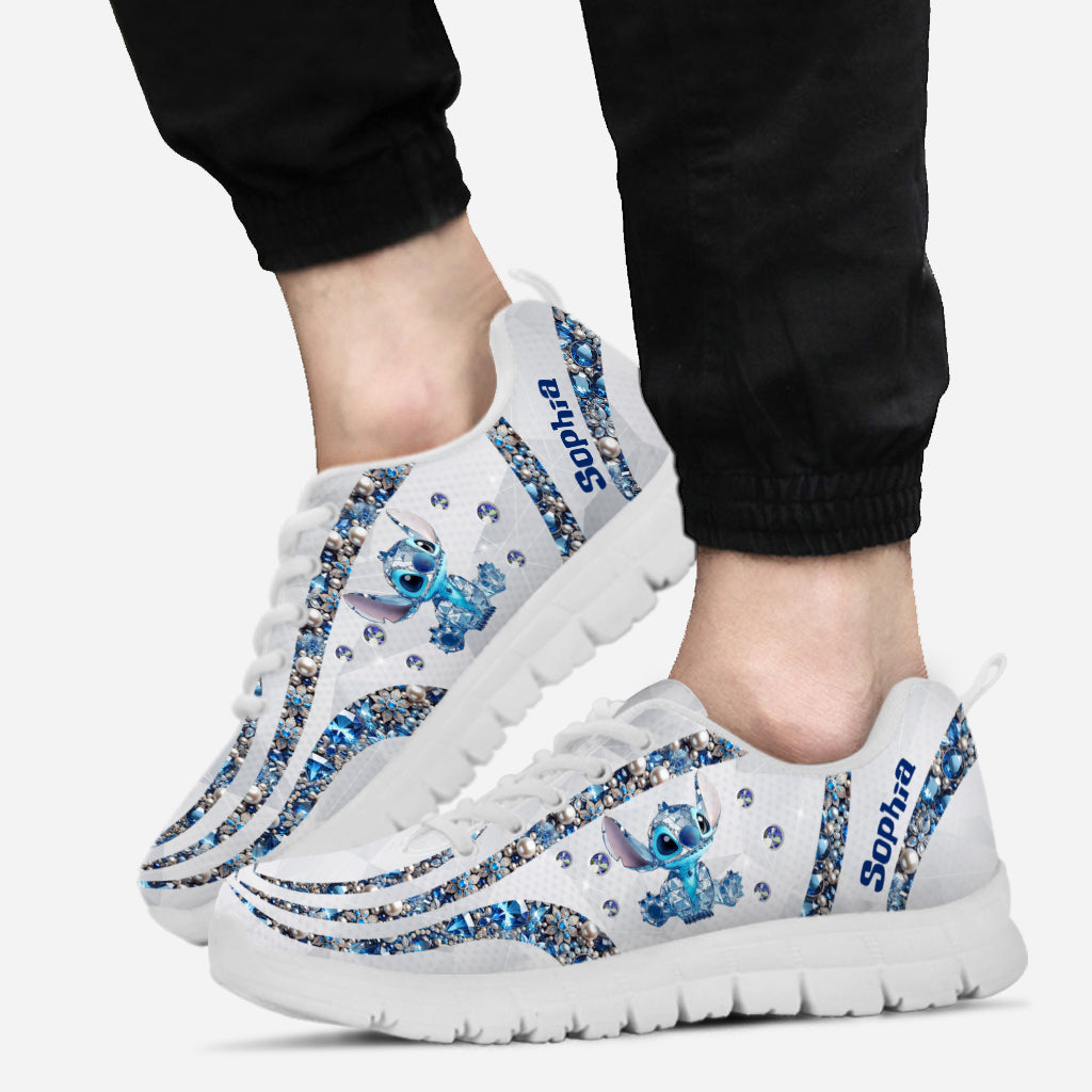 Lovely Blue Ohana - Personalized Ohana Sneakers