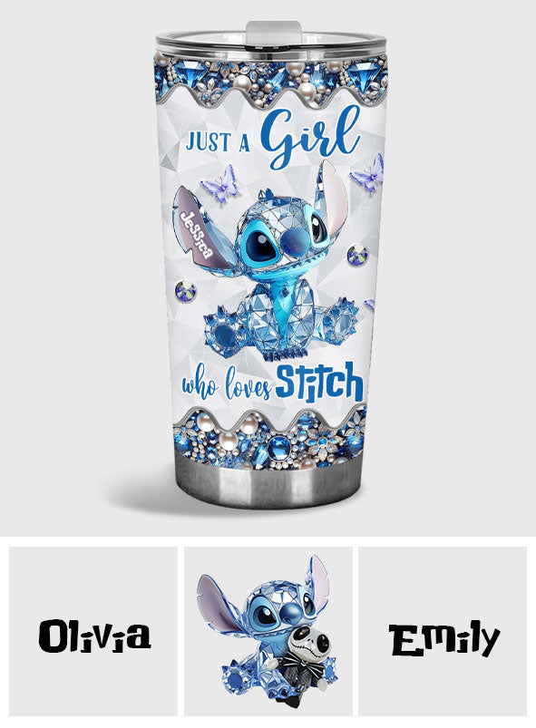 Blue Crystal Ohana - Personalized Ohana Tumbler
