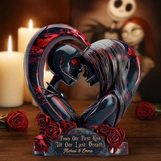 From Our First Kiss - Personalized Nightmare Custom Shaped Acrylic Plaque