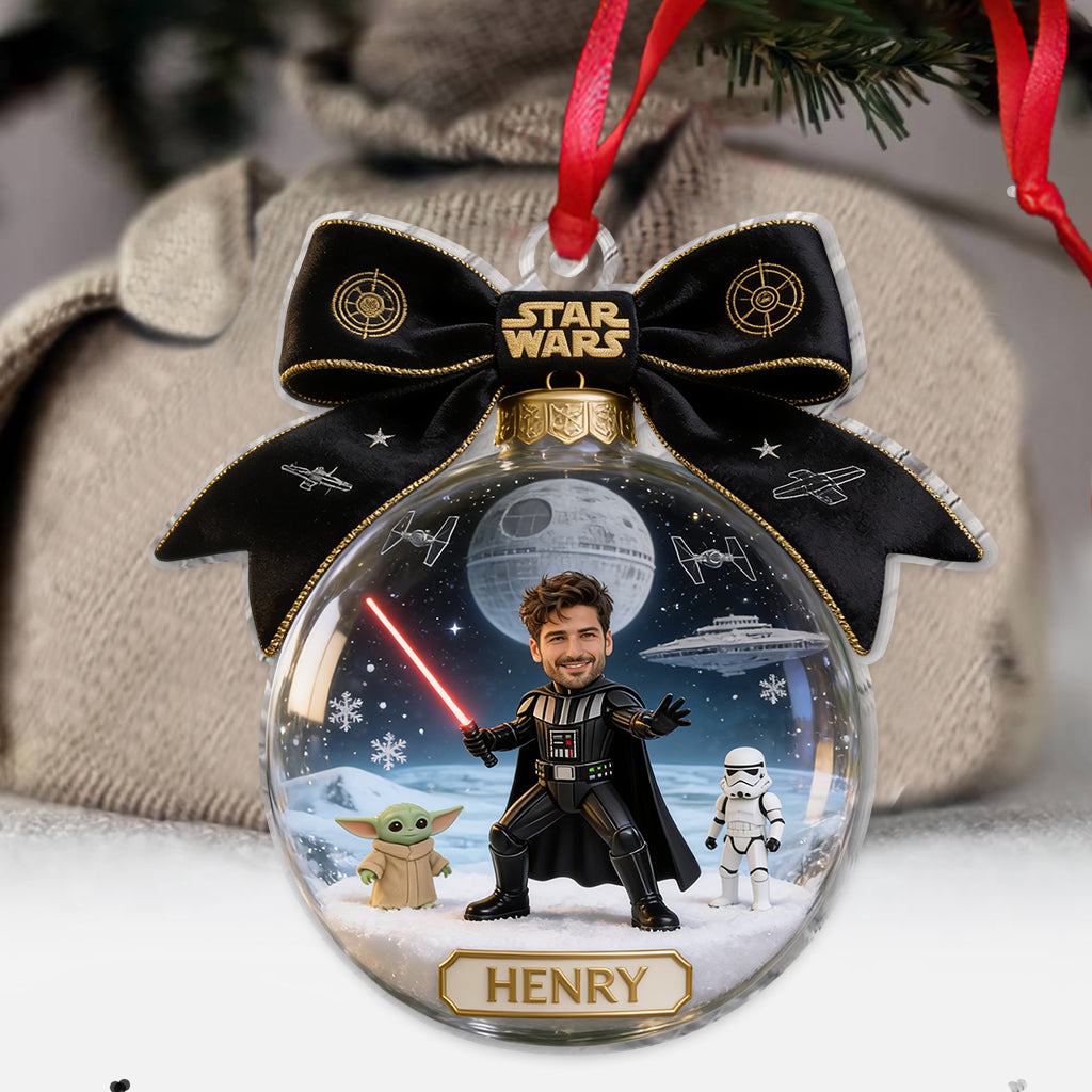 The Force Christmas Gift - Personalized The Force Ornament