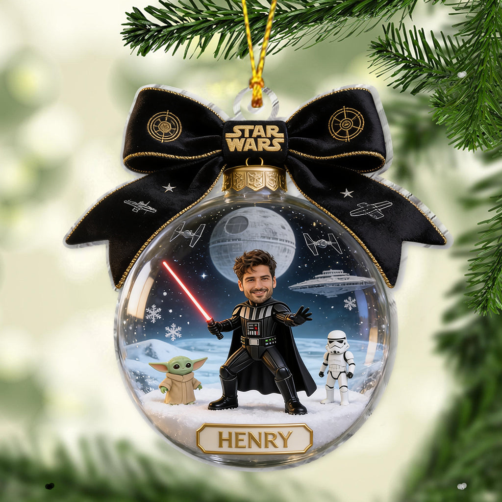 The Force Christmas Gift - Personalized The Force Ornament