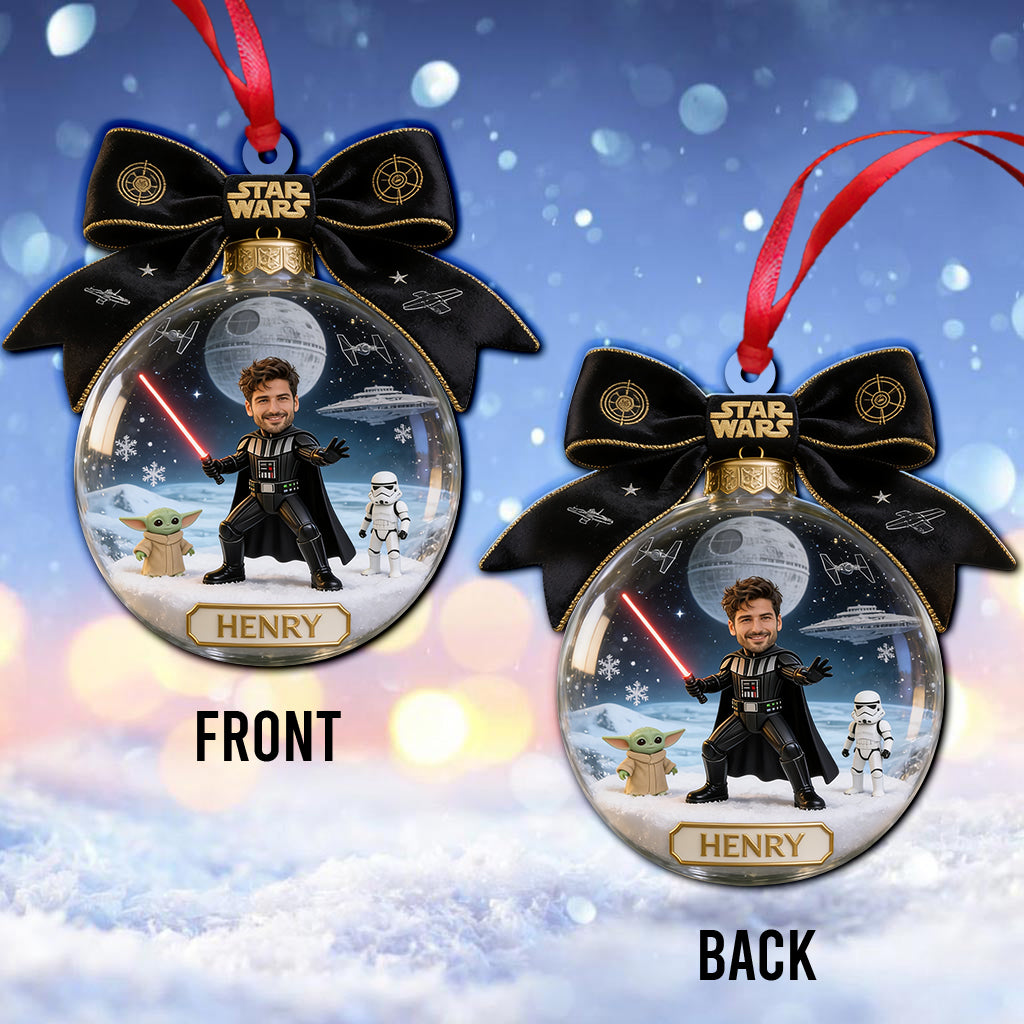 The Force Christmas Gift - Personalized The Force Ornament