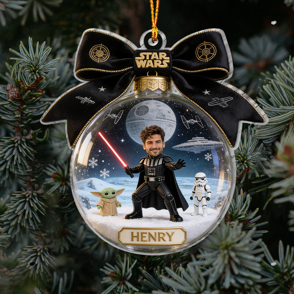 The Force Christmas Gift - Personalized The Force Ornament