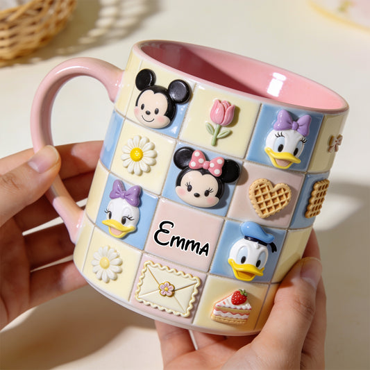 Believe In Magic - Personalized Mouse Accent Mug