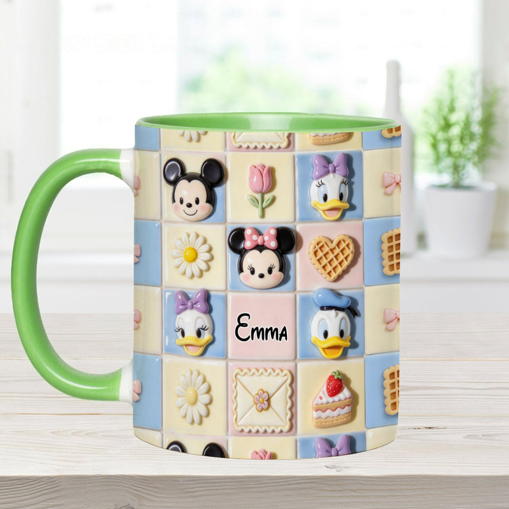Believe In Magic - Personalized Mouse Accent Mug