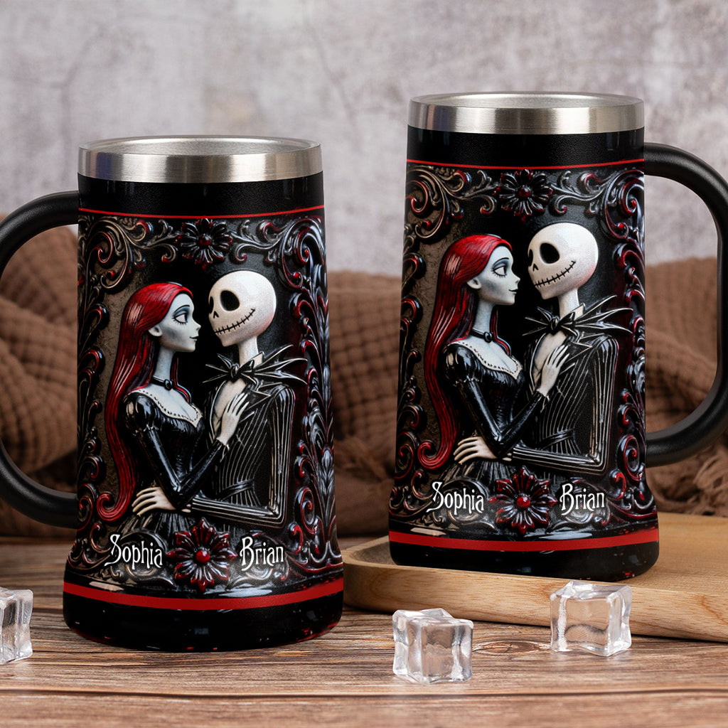 Till Death Do Us Part - Personalized Nightmare Beer Stein
