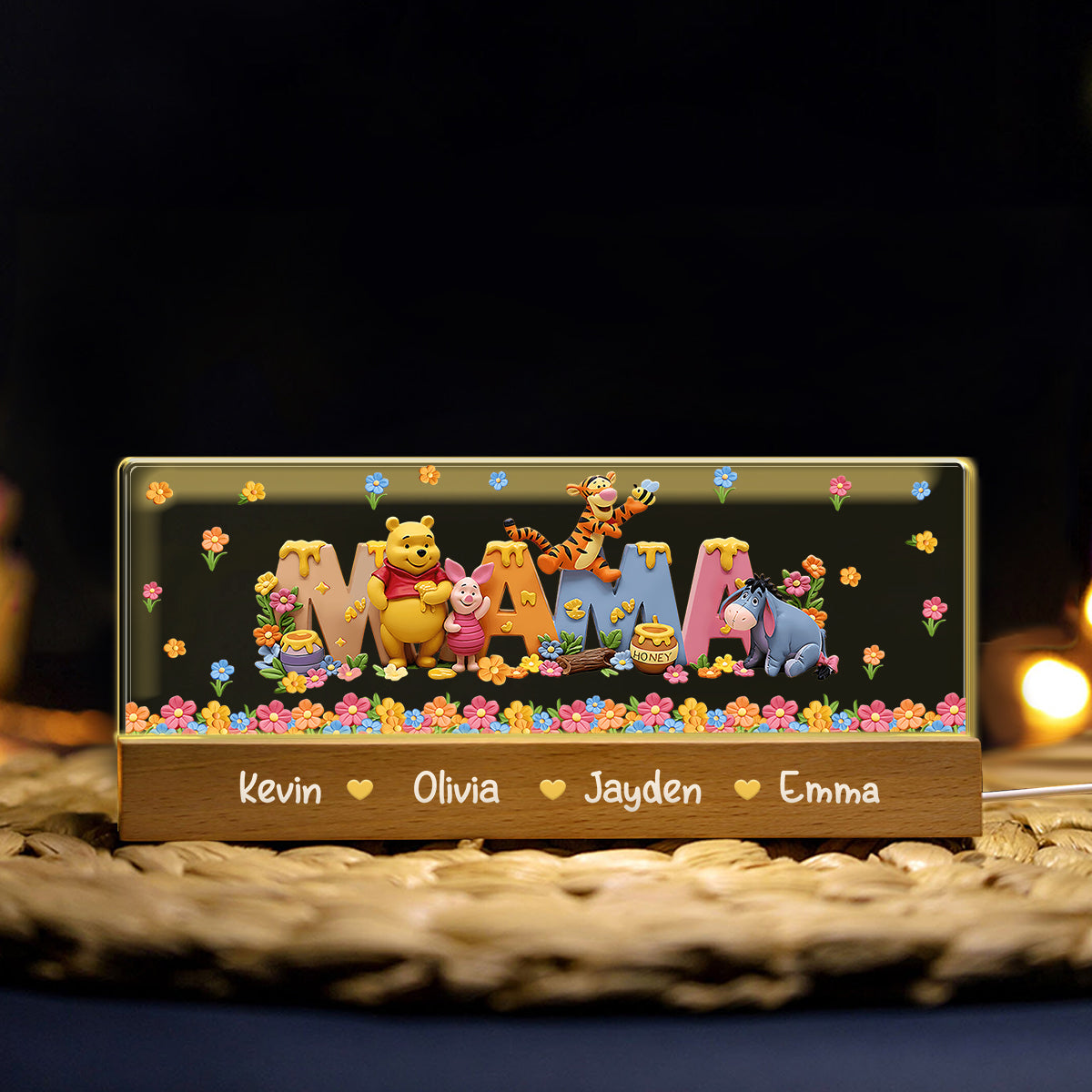 Mama Bear - Personalized Mouse Custom LED Night Light