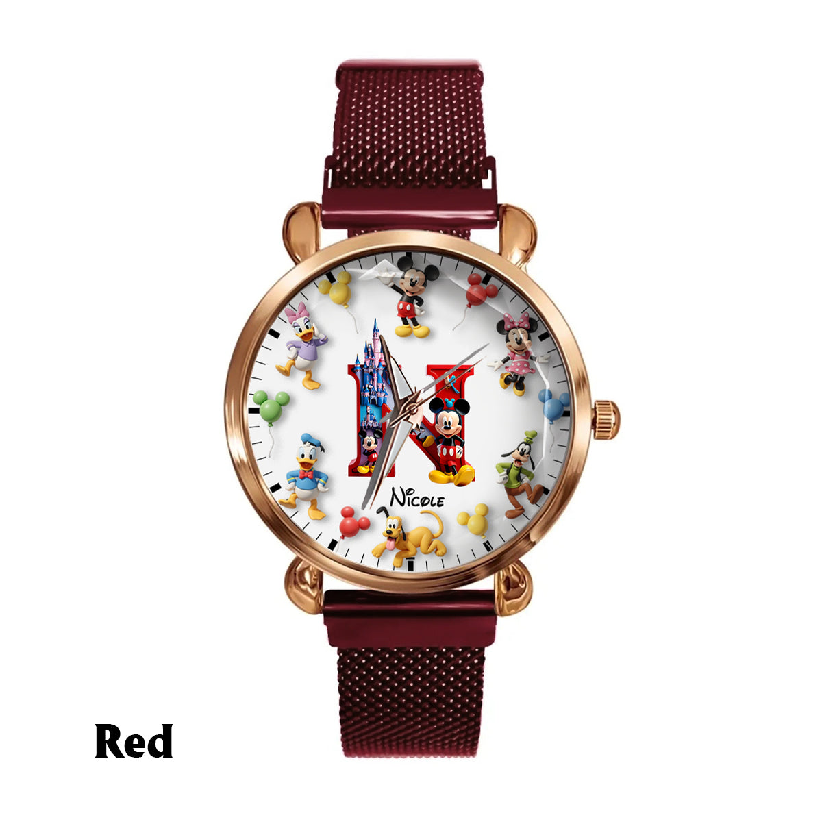 Magical World - Personalized Mouse Women Hand Watch
