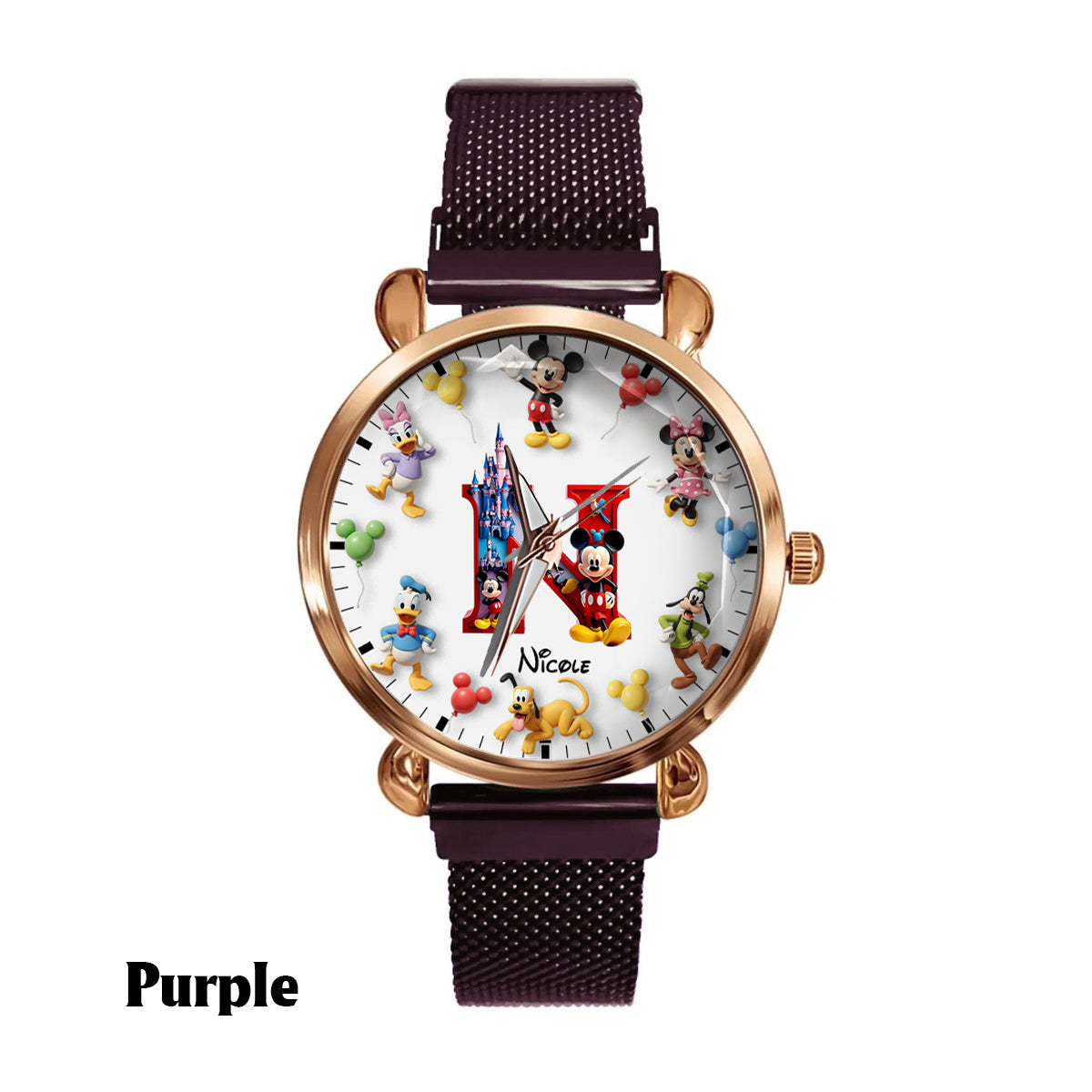 Magical World - Personalized Mouse Women Hand Watch