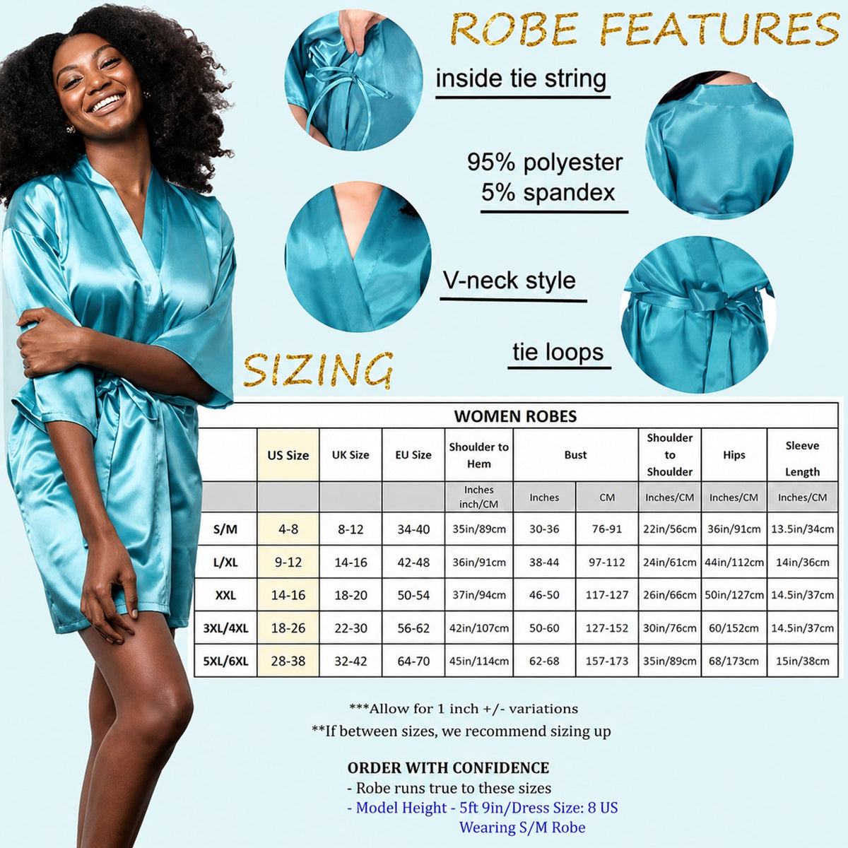 Till Death Do Us Part - Personalized Nightmare Satin Robe
