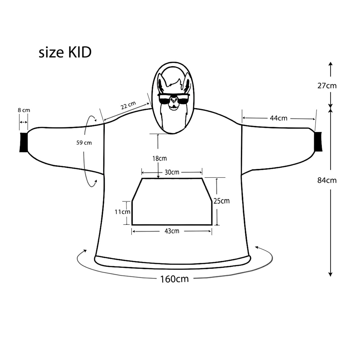 Magic Castle - Personalized Dream Trip Blanket Hoodie