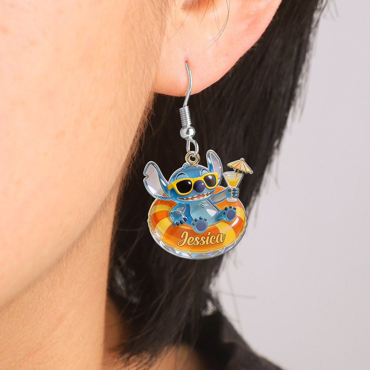 Ohana Chill - Personalized Ohana Earrings