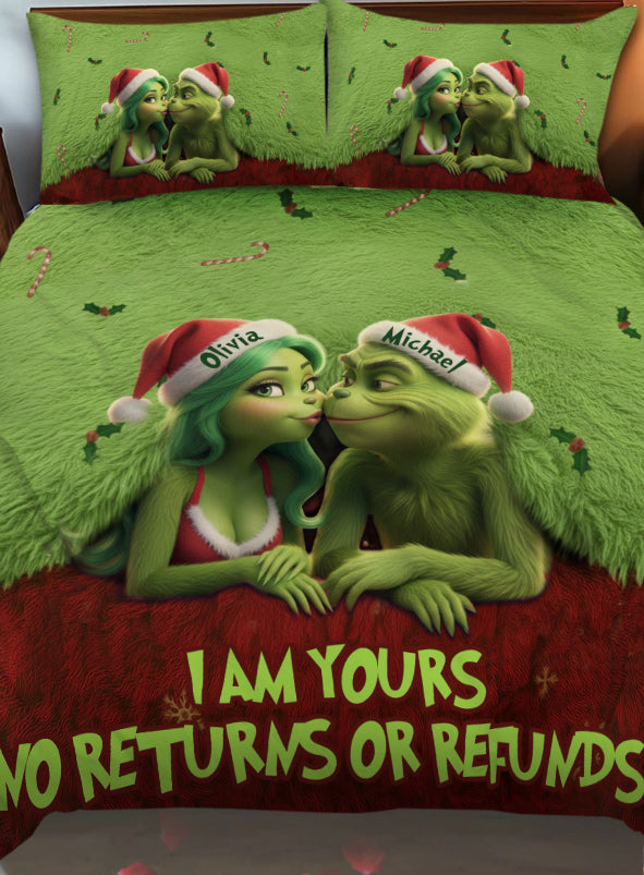 I Am Yours - Personalized Stole Christmas Quilt Set
