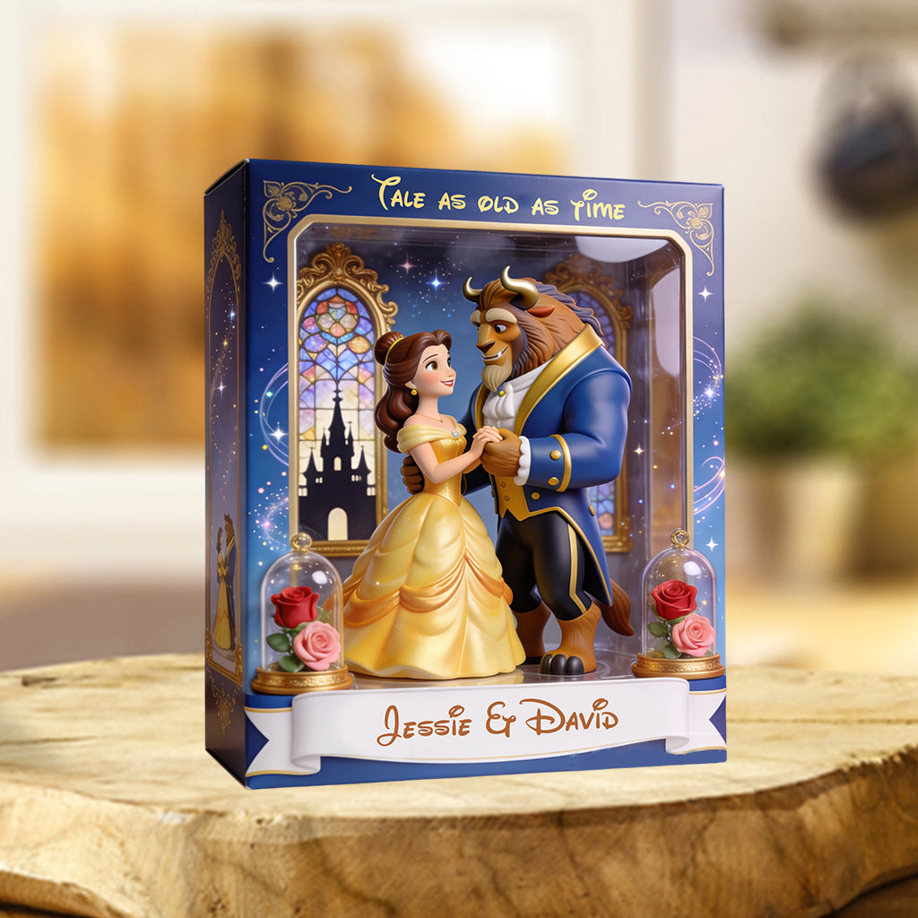 Tale as Old as Time - Personalized Beauty And The Beast Custom Shaped Acrylic Plaque