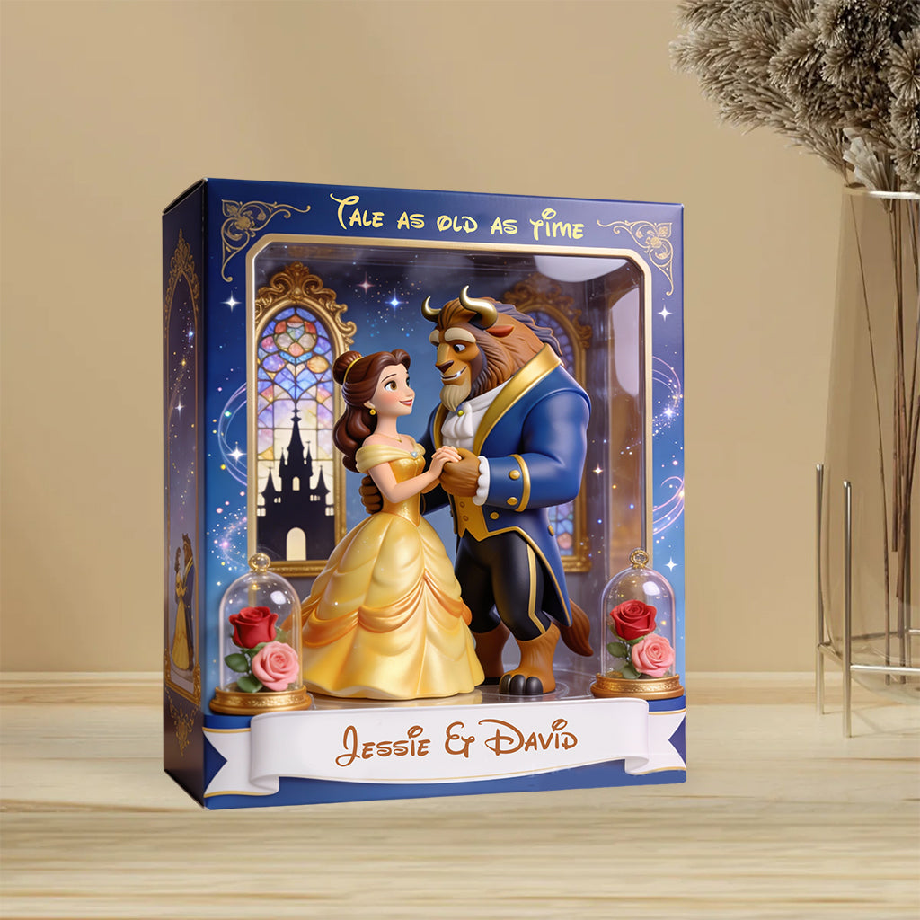 Tale as Old as Time - Personalized Beauty And The Beast Custom Shaped Acrylic Plaque