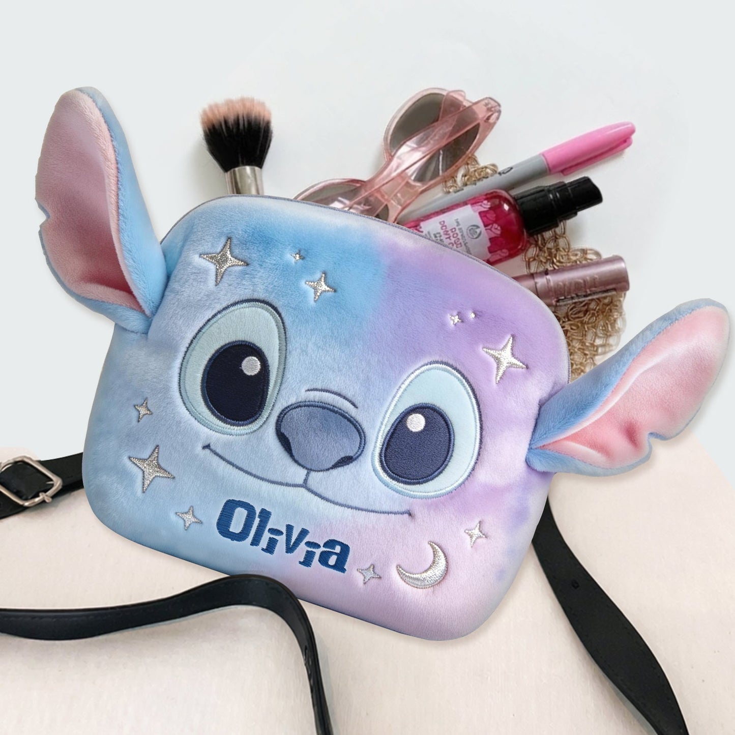 Cute Alien - Personalized Ohana Plush Crossbag