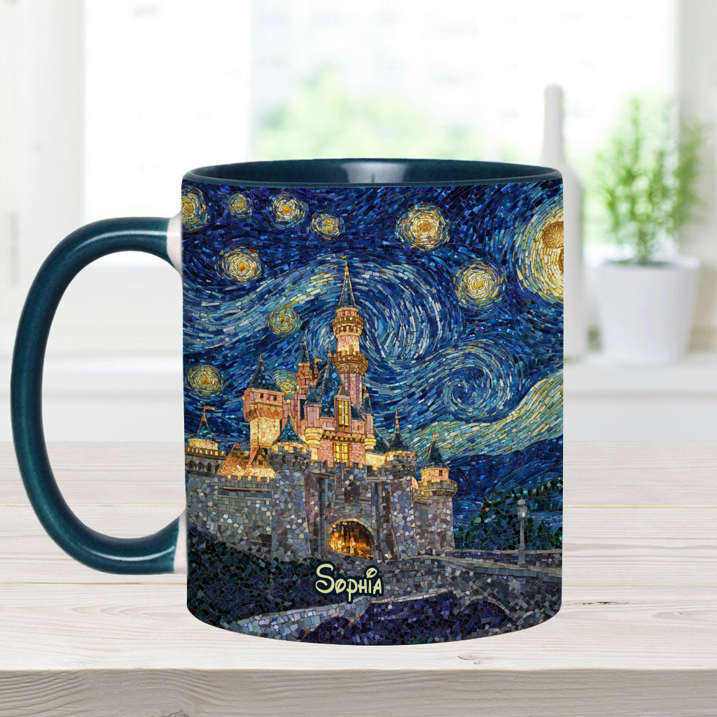 Magical Castle - Personalized Mouse Accent Mug