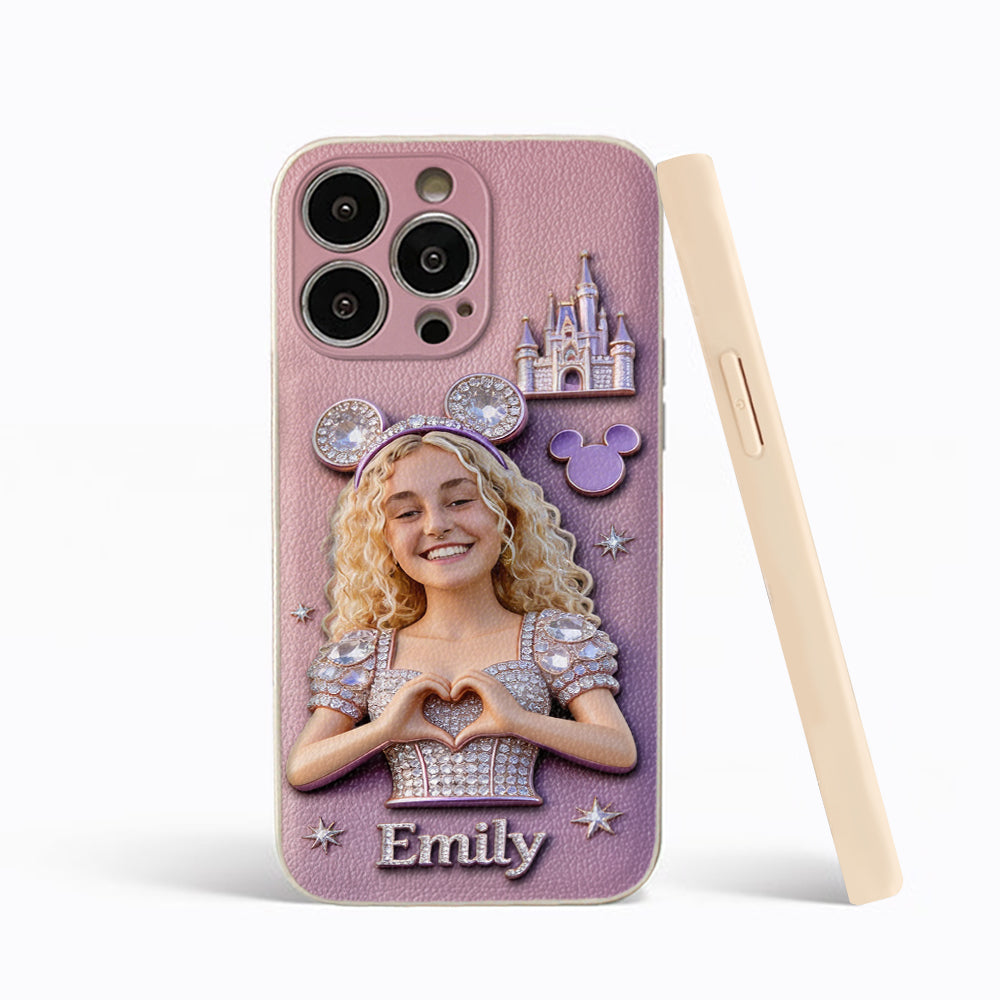 Friends - Personalized Dream Trip 3D Embossed Leather Phone Case